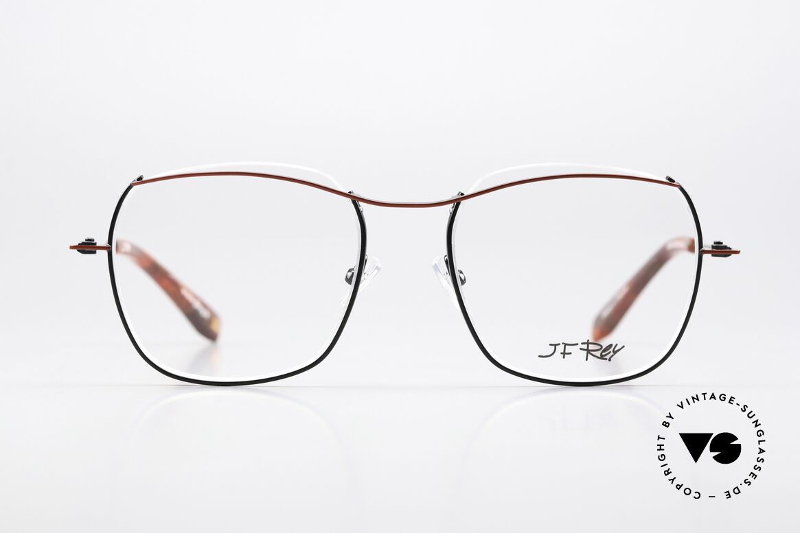 JF Rey JF2921 Ladies Frame In Black Red, eyewear fashion; which embodies a very unique style, Made for Women