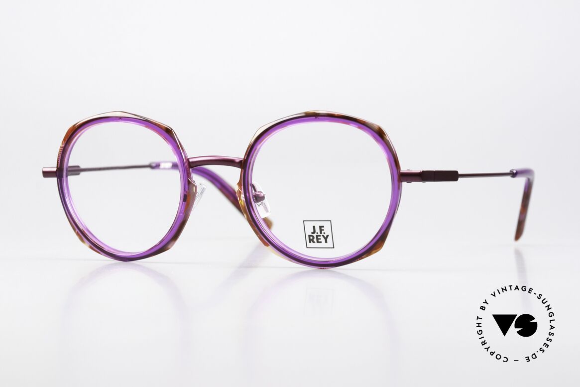 JF Rey JF2994 Panto Specs In Violet Shades, J.F. Rey glasses, model JF2994, col. 7090, size 48-22, Made for Women