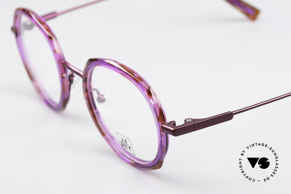 JF Rey JF2994 Panto Specs In Violet Shades, for minimalist styles and innovative frame materials, Made for Women