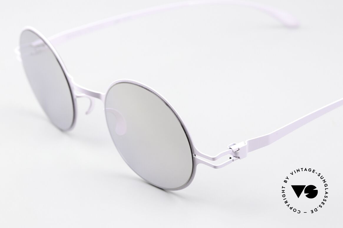 Mykita Jane Lady Gaga Sunglasses 2010, elegant model from 2010 in 'mauve' delicate violet, Made for Women