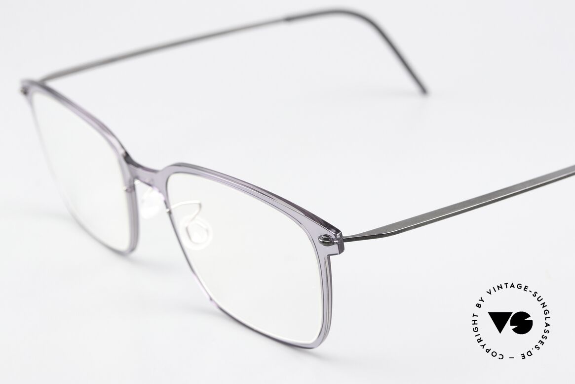 Lindberg 6522 NOW Light Gray Front Translucid, col. C07 / PU9: light-gray front with dark gray temples, Made for Men and Women