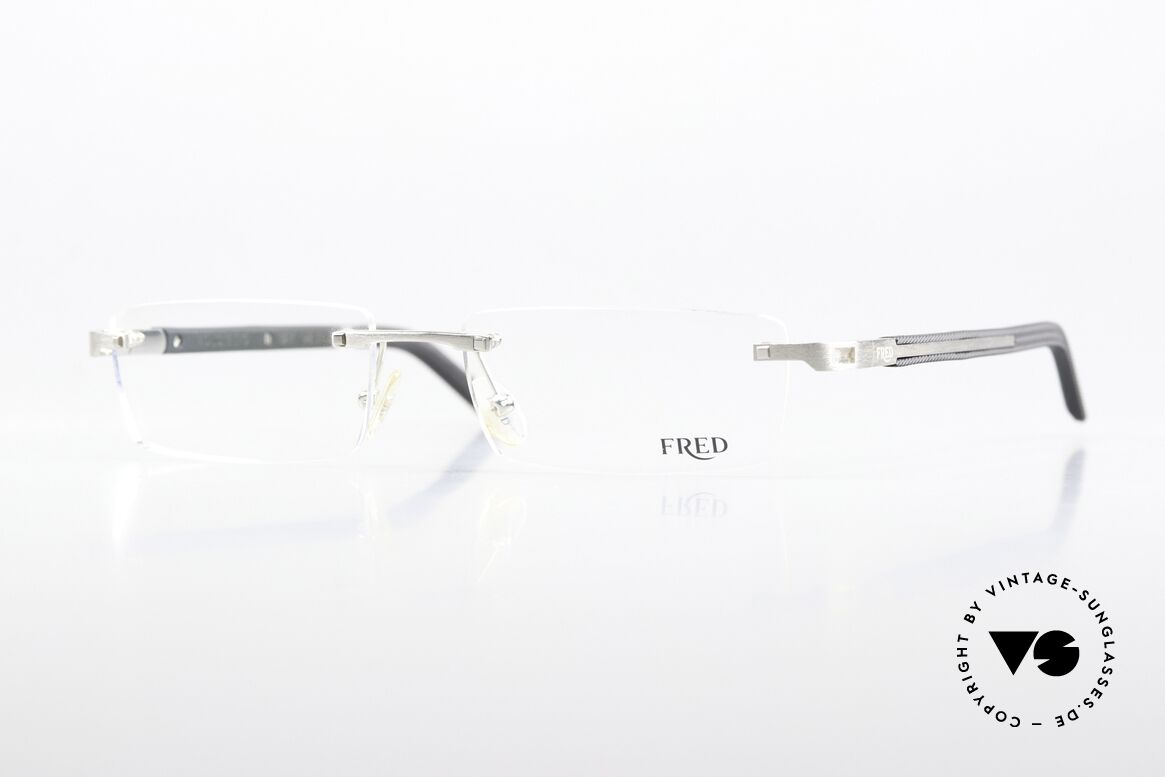 Fred Move 8274 Square Rimless Eyeglasses, Fred 8274 MOVE EVO F1 eyeglasses in size 54-17, 140, Made for Men