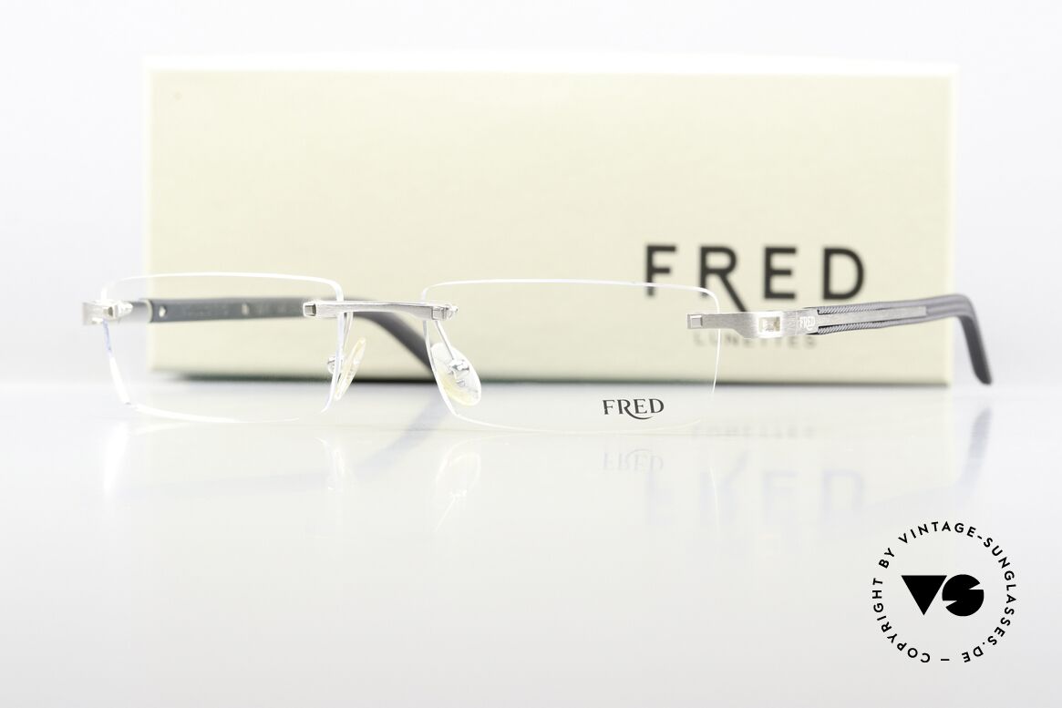 Fred Move 8274 Square Rimless Eyeglasses, Size: medium, Made for Men