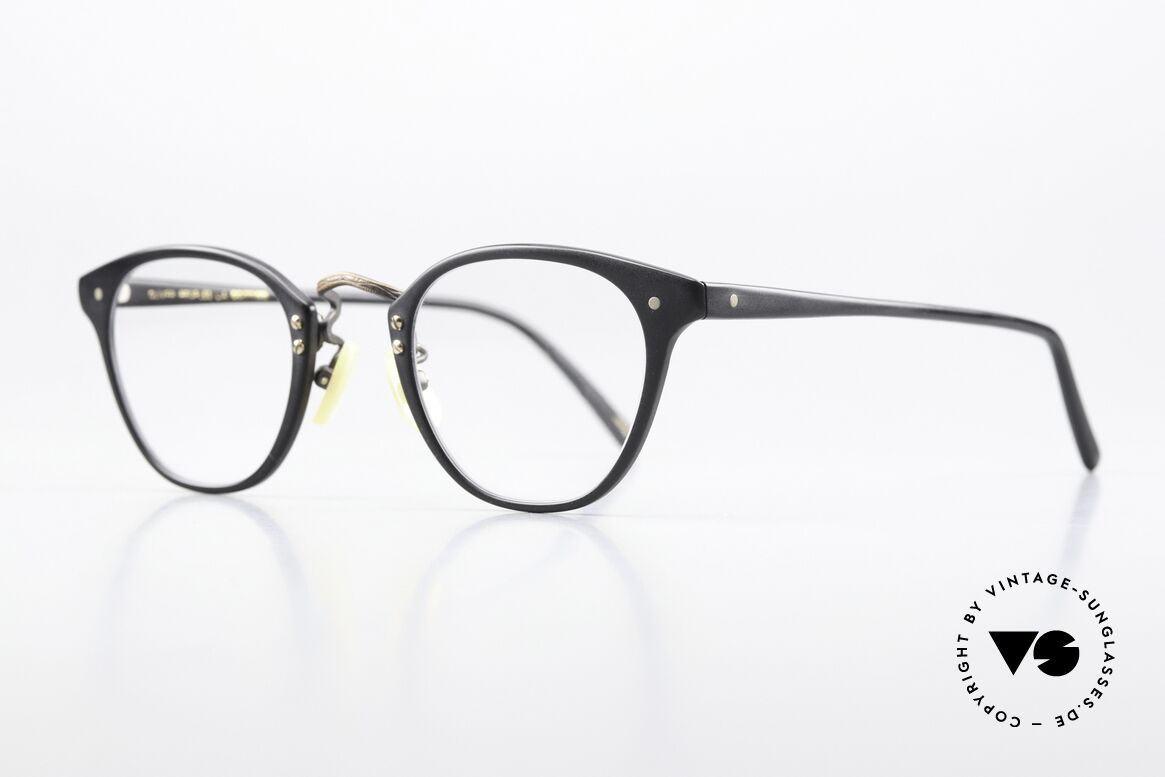 Oliver Peoples 507 Made in Japan From 1991, classic model 507 'MBK BR' (matte black / bronze), Made for Women