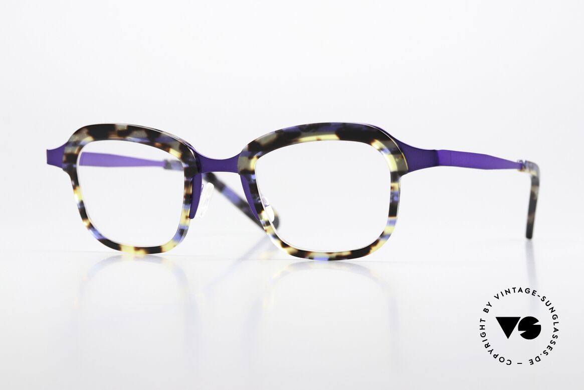 Theo Belgium Vic Ladies Frame Purple Havana, Theo Belgium glasses, model Vic, color code 06, Made for Women