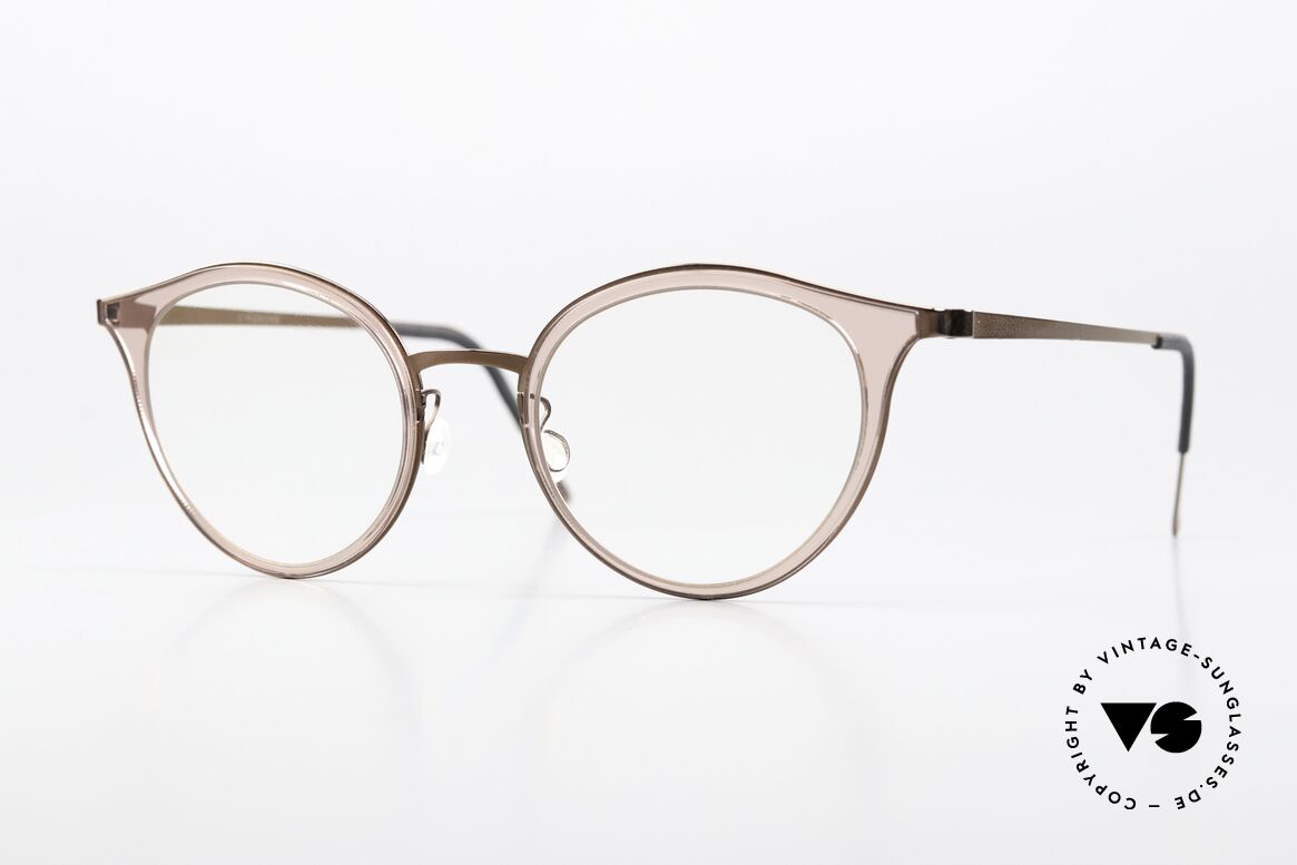 Lindberg 9728 Strip Titanium Very Feminine Frame Design, gorgeous Lindberg Strip Titanium ladies eyeglasses, Made for Women