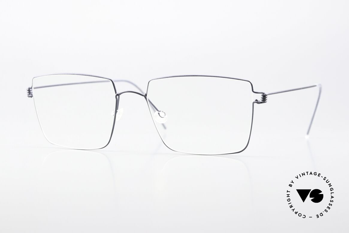 Lindberg Arnold Air Titan Rim Square Eyeglasses Men, men's glasses by Lindberg of the Air Titanium series, Made for Men