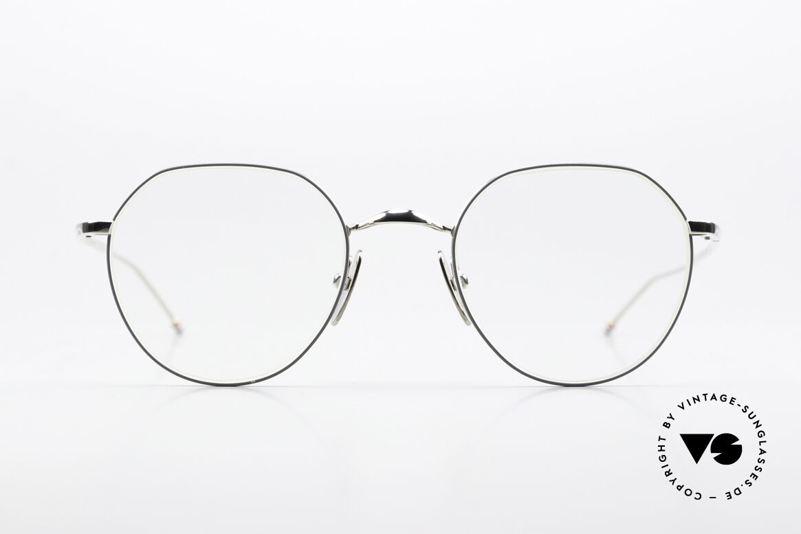 Thom Browne TBX914 Classy Gentlemen's Specs, titanium frame, col. SLV-GRY in size 48-21, 140, Made for Men