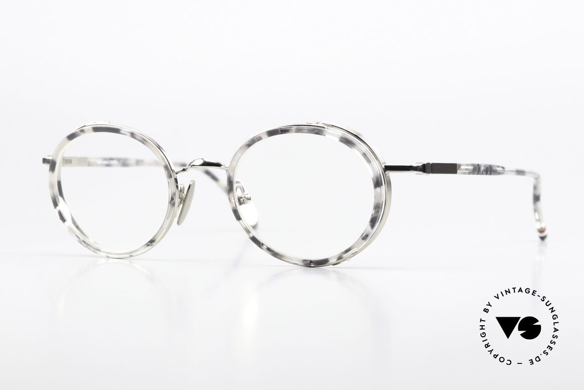 Thom Browne TBX813 Classy Men's EyeGlasses, Thom Browne glasses, TBX813-49-03, GRY SLV, Made for Men