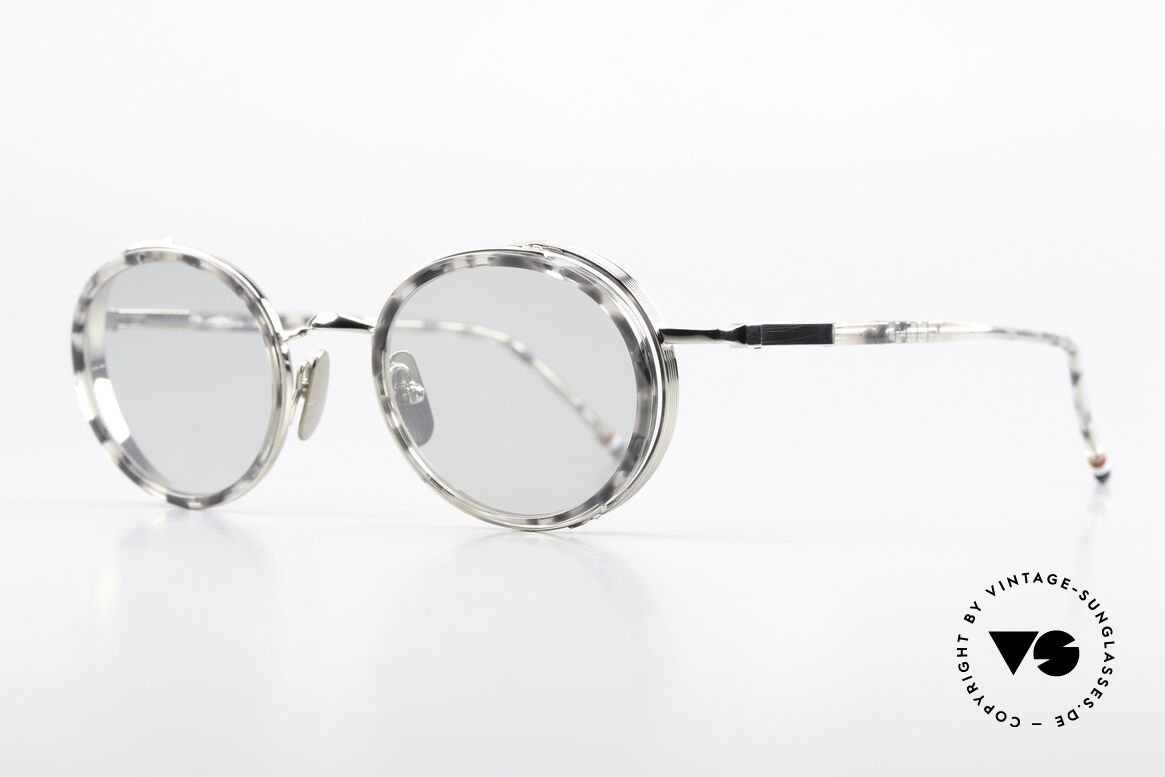 Thom Browne TBS813 Anti-Reflective Sun Lenses, really stylish & top-notch quality, made in Japan, Made for Men