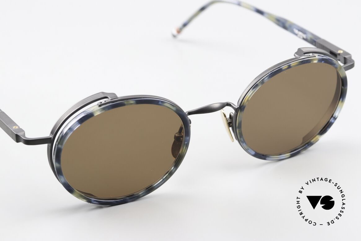 Thom Browne TBS813 Classy Round Sunglasses, a classy designer accessory for all fashion lovers, Made for Men