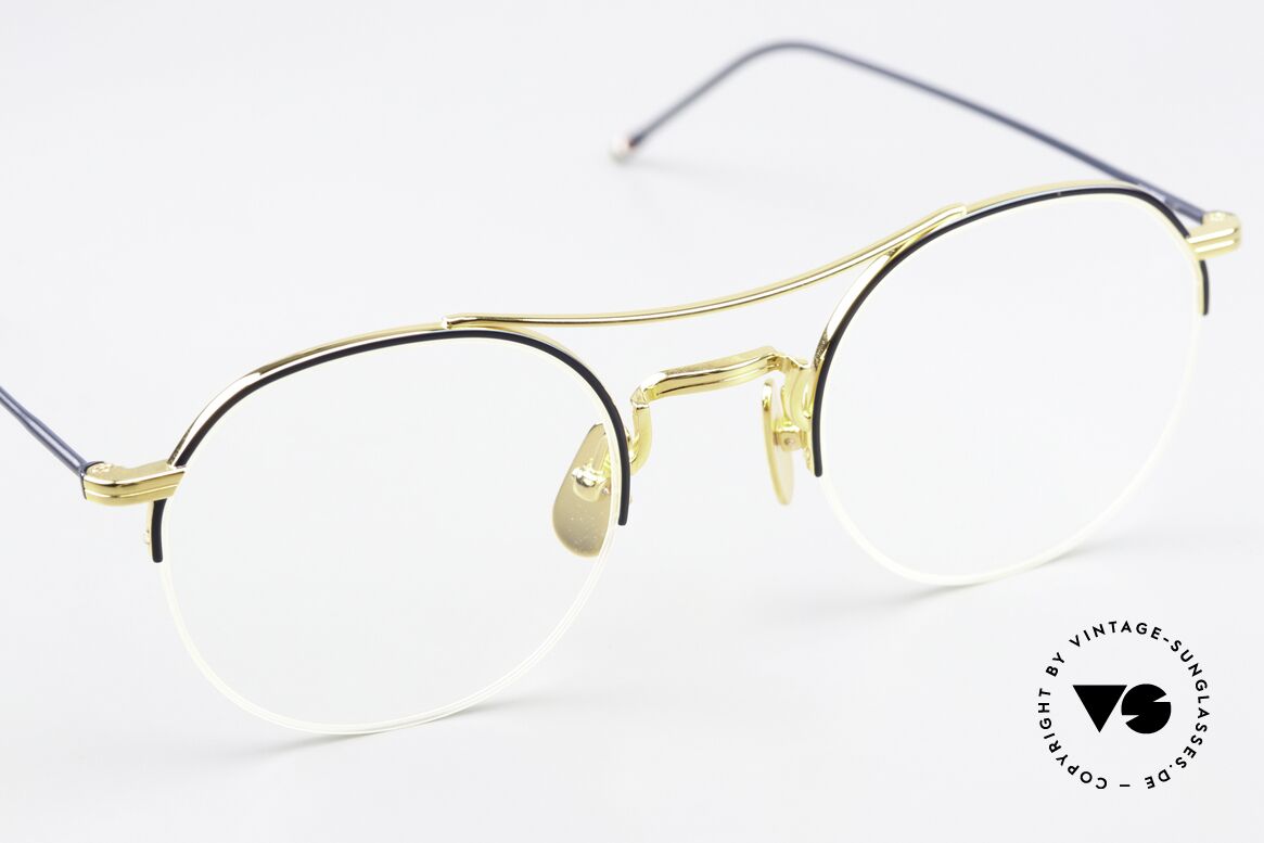 Thom Browne TB903 Semi Rimless Titan Frame, a classy designer accessory for all fashion lovers, Made for Men