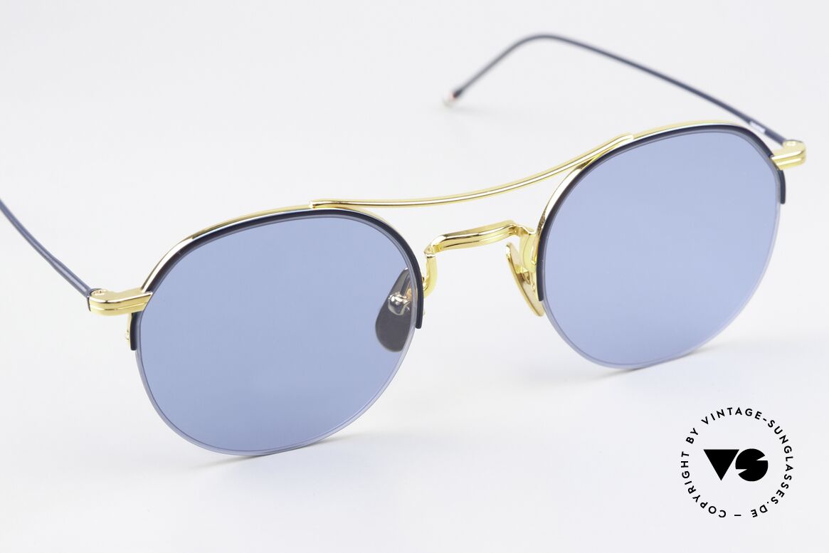 Thom Browne TB903 Half Rim Sunglasses, a classy designer accessory for all fashion lovers, Made for Men