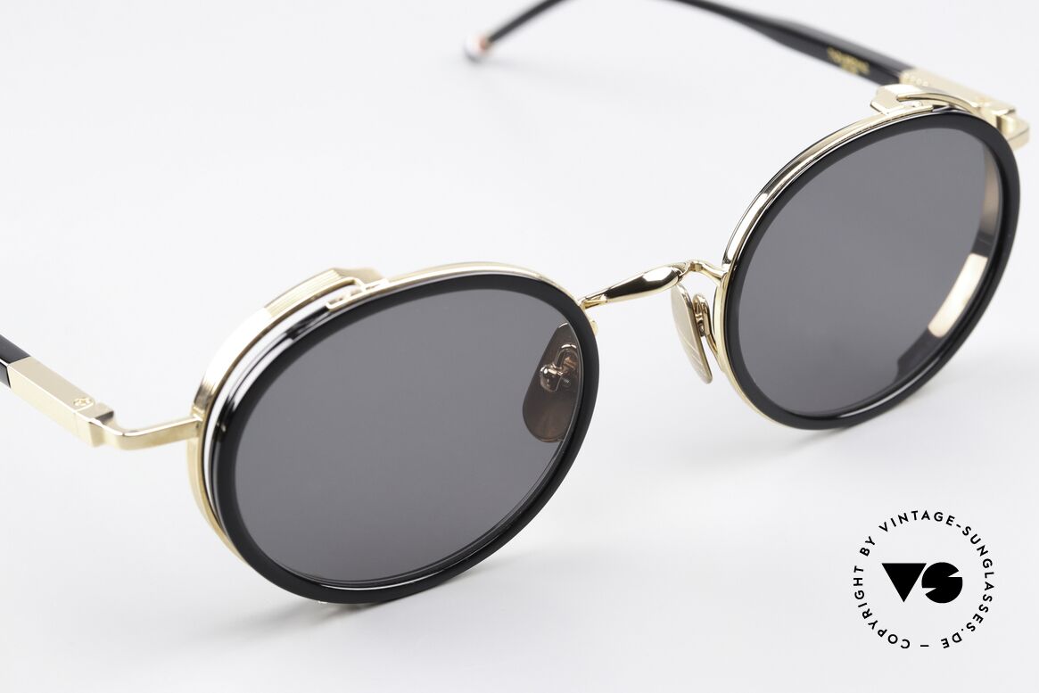 Thom Browne TBS813 Classy Black Sunglasses, a classy designer accessory for all fashion lovers, Made for Men