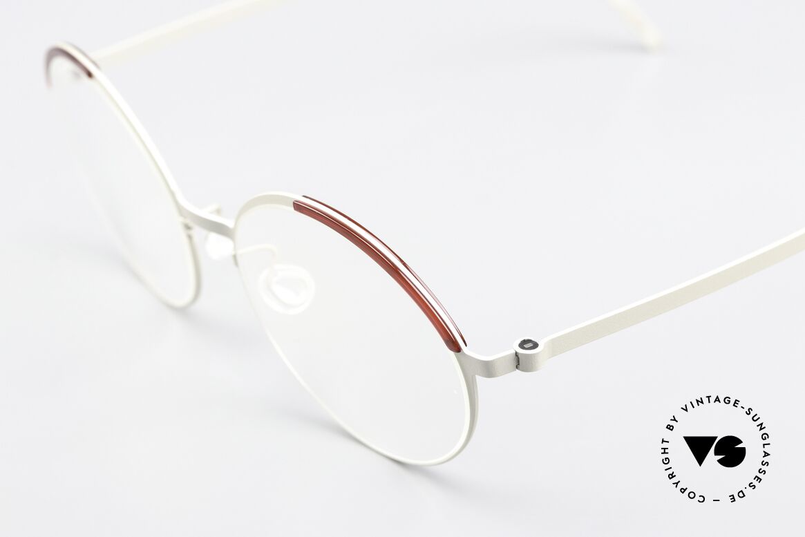 Lindberg 9853 Strip Titanium Women's Designer Specs, bears the predicate "true VINTAGE LINDBERG" for us, Made for Women