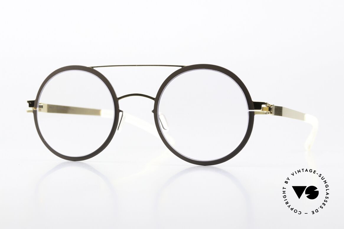 Mykita Wilma Round Frame Terra Gold, Mykita eyeglasses, mod. Wilma, size 48-24, color 172, Made for Women