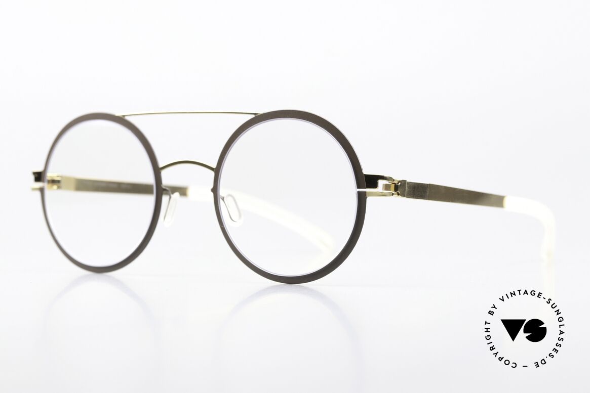 Mykita Wilma Round Frame Terra Gold, color "Gold/Terra"; rather a beautiful women's model, Made for Women