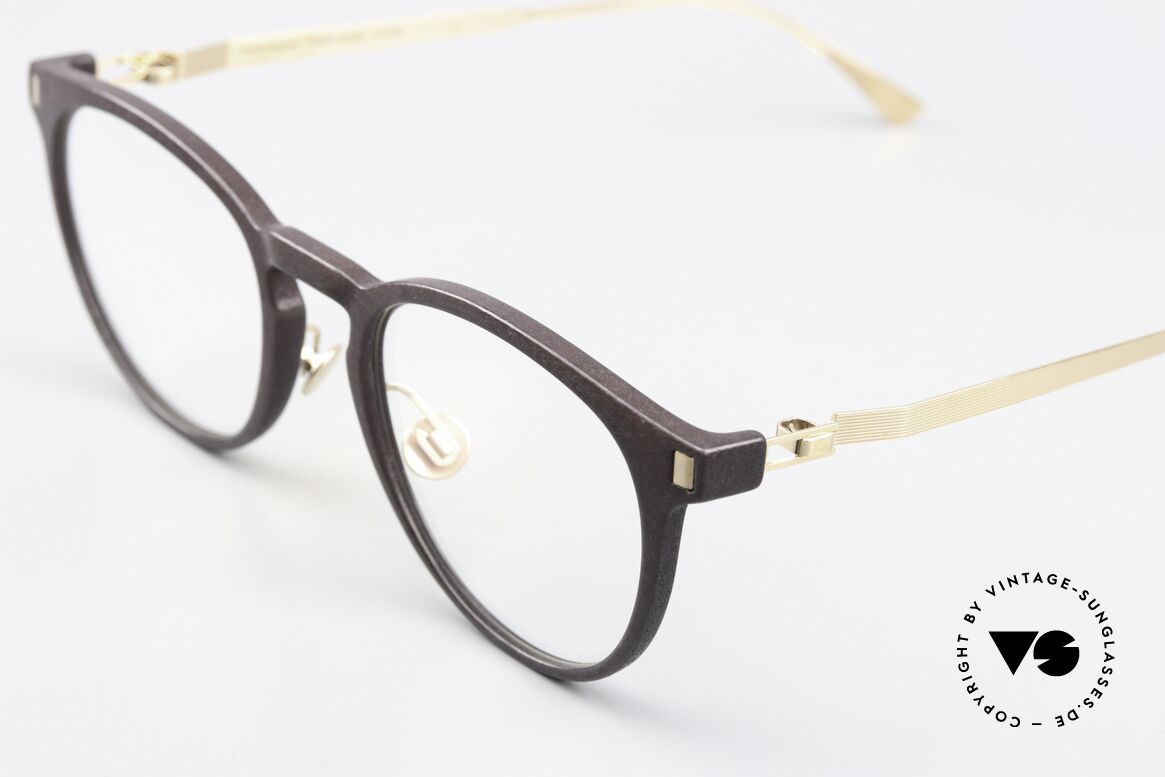 Mykita Mylon Bilimbi The Asian Version From 2017, color code 307: Ebony Brown/ Champagne Gold, Made for Women