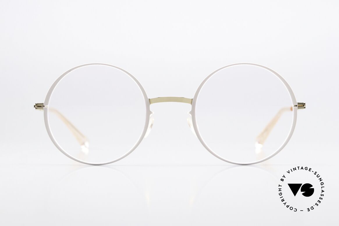 Mykita Vilde Round Frame Champagne, eyeglasses of the Lite Collection (crafted 2015-2016), Made for Women