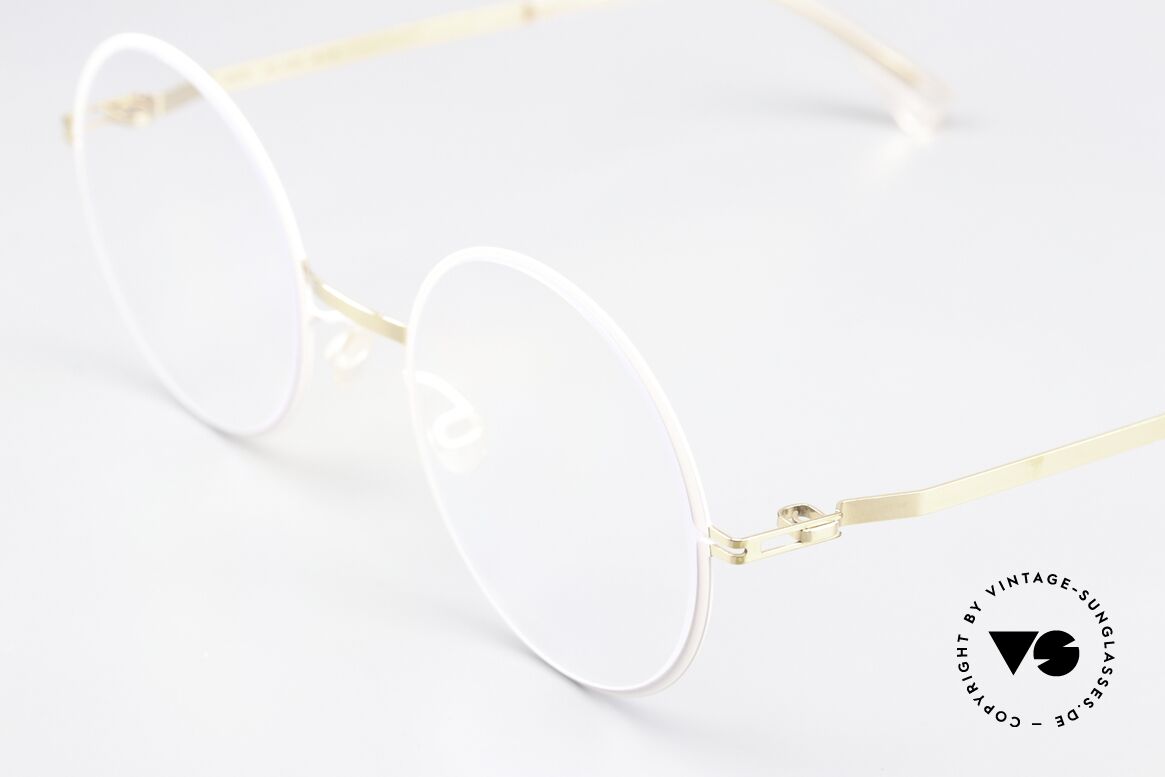 Mykita Vilde Round Frame Champagne, unworn model with full original packaging by MYKITA, Made for Women