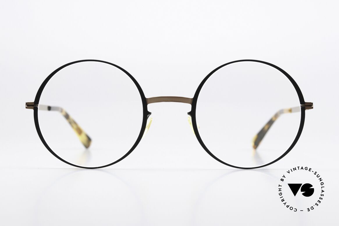 Mykita Vilde Round Frame Shiny Copper, eyeglasses of the Lite Collection (crafted 2013-2015), Made for Women