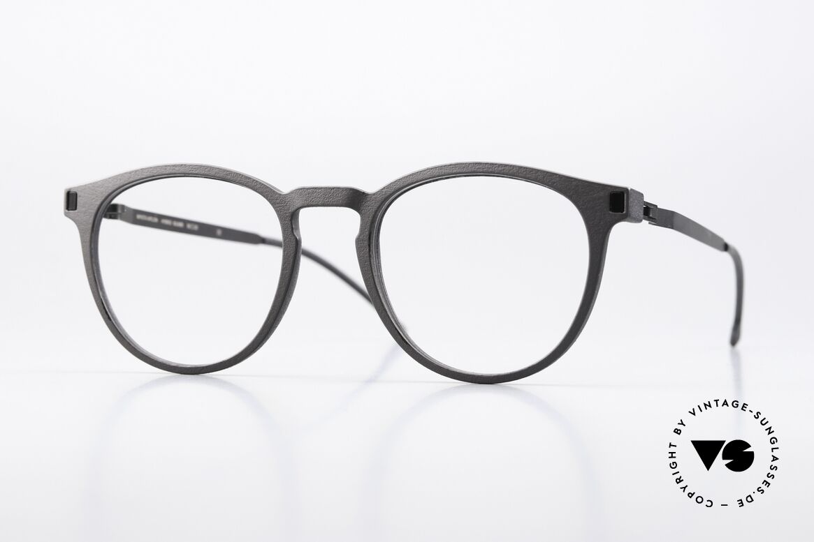 Mykita Mylon Bilimbi Ladies Frame Black Gray, Mykita Mylon Hybrid designer glasses, Bilimbi, Made for Women