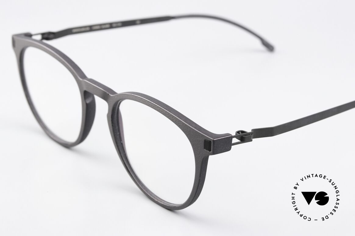 Mykita Mylon Bilimbi Ladies Frame Black Gray, lightweight and comfortable = Mylon 3D print, Made for Women