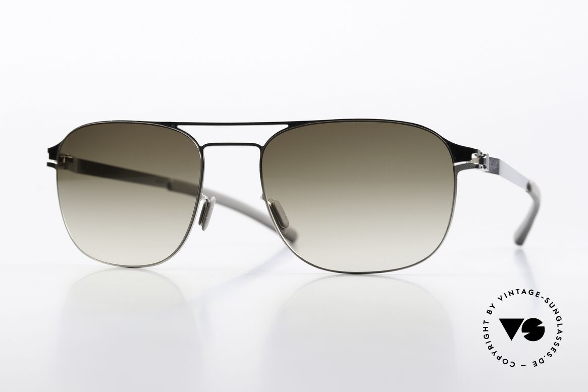 Mykita Paco Men's Sunglasses Shiny Silver, Mykita sunglasses, model Paco, size 55-18, color 051, Made for Men