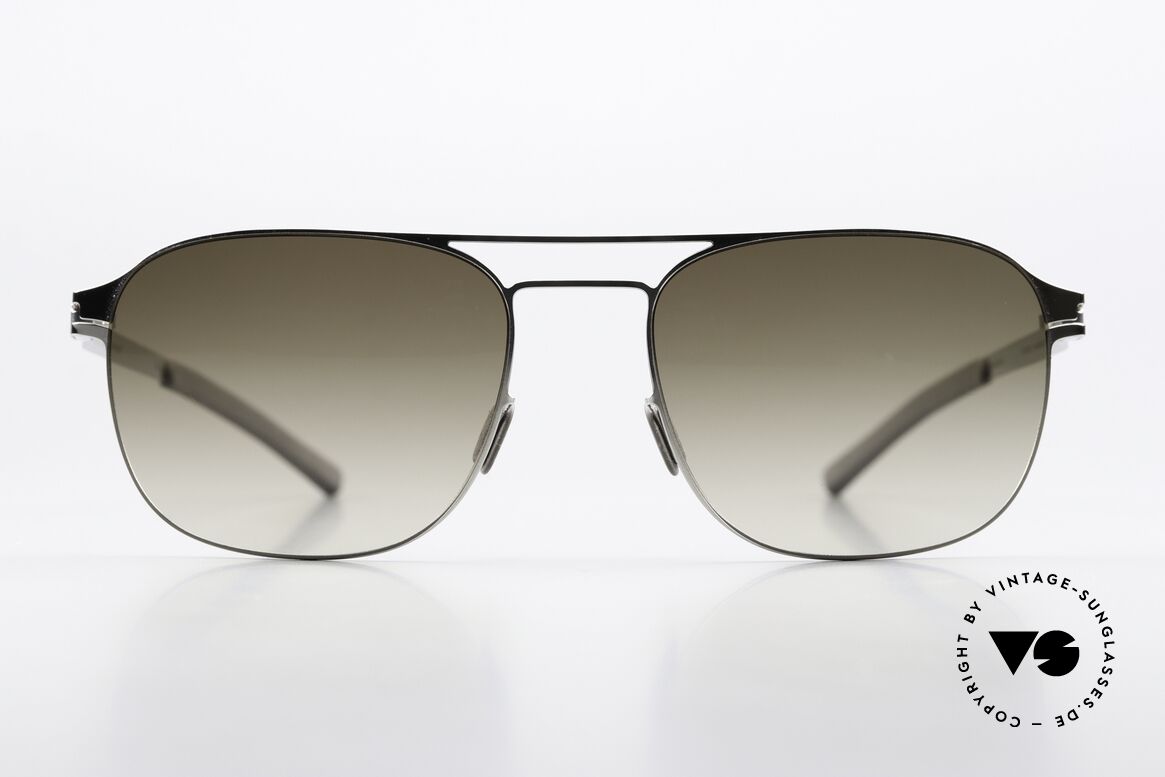 Mykita Paco Men's Sunglasses Shiny Silver, men's shades from the NO1 collection (made in 2018), Made for Men