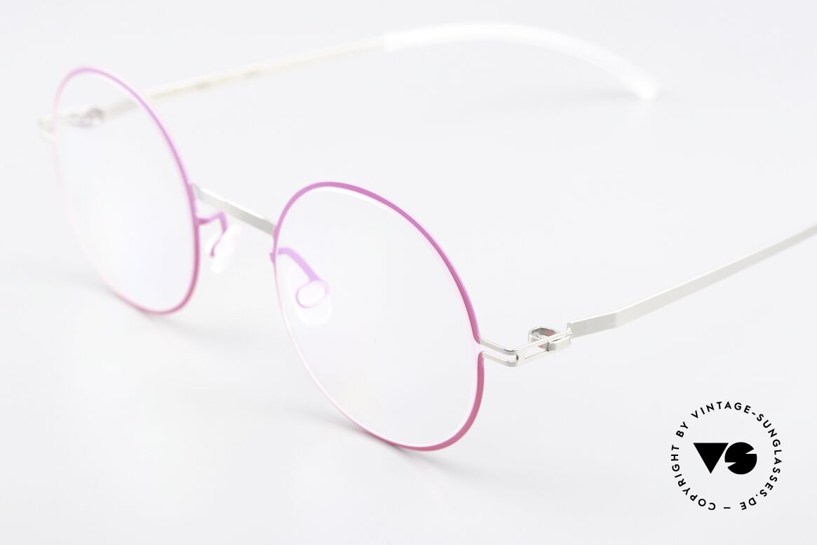 Mykita Sigur Ladies Specs Silver Neon Pink, well-known top quality (handmade in Germany, Berlin), Made for Women