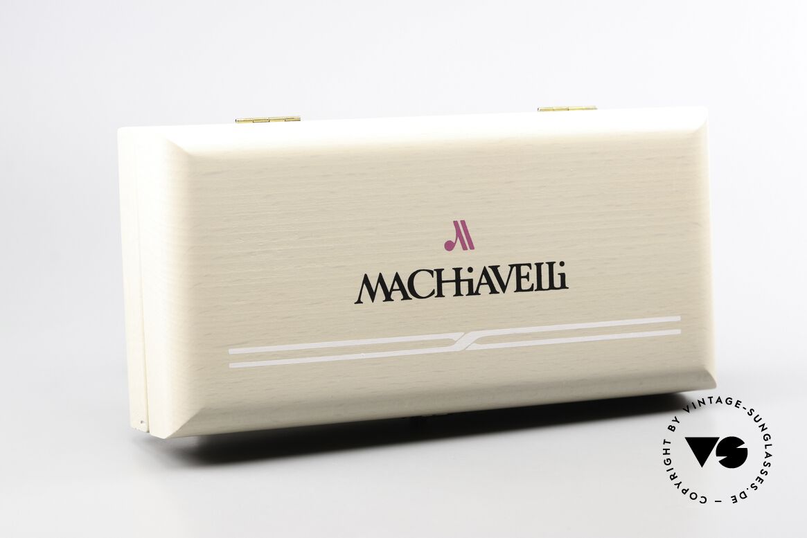 Machiavelli 24-70 80's Frame Platinum Plated, the MACHiAVELLi lenses can be replaced optionally, Made for Men