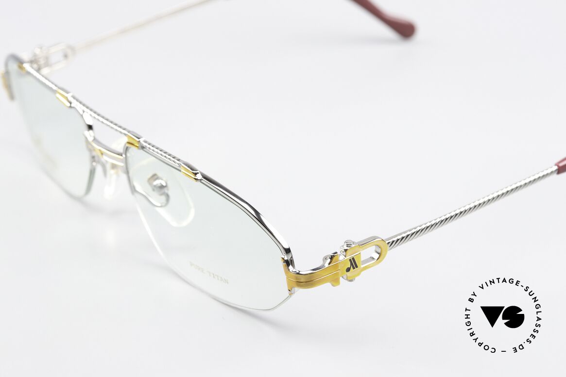 Machiavelli 25-60 Men's Frame Palladium Gold, gold-plated and palladium-plated titanium frame, Made for Men