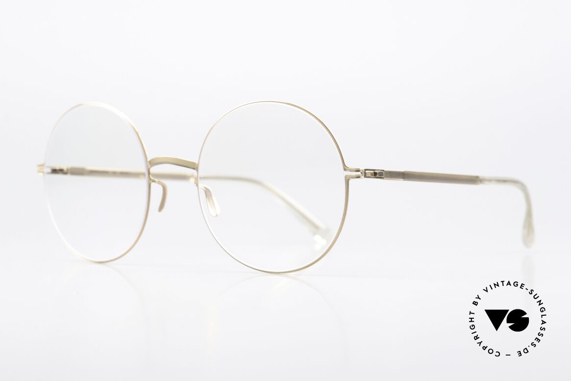 Mykita Studio 5.3 Round Ladies Eyewear Gold, each studio edition is an independent new start, Made for Women