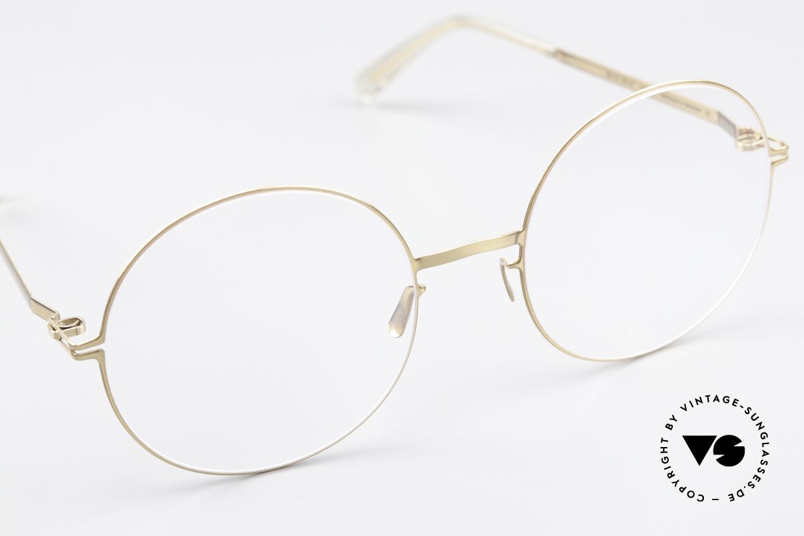 Mykita Studio 5.3 Round Ladies Eyewear Gold, STUDIO SERIES 5.3 was made 2015-17 (in Berlin), Made for Women