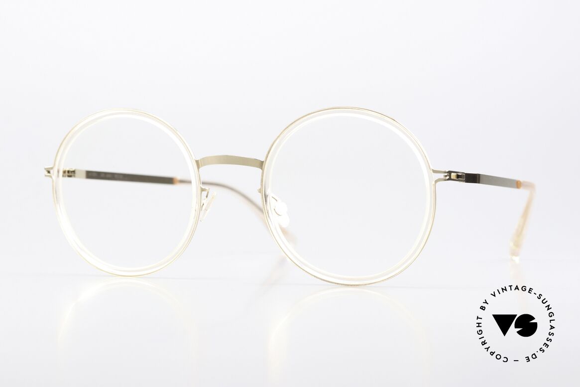 Mykita Meja Champagne Gold / Rose Water, Mykita glasses, model MEJA, size 50-24 in color 992, Made for Women