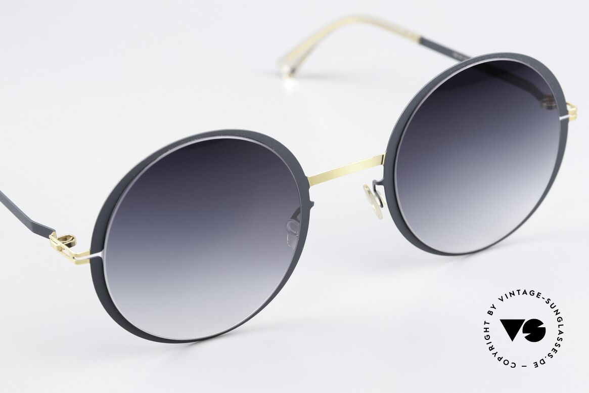 Mykita Joona Gold / Indigo Grey Gradient, unworn model with full original packaging by MYKITA, Made for Women