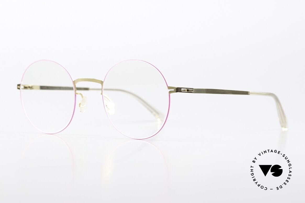 Mykita Kayo Frame Gold / Neon Pink, color code 347 Gold/Neon Pink; rather a ladies model, Made for Women