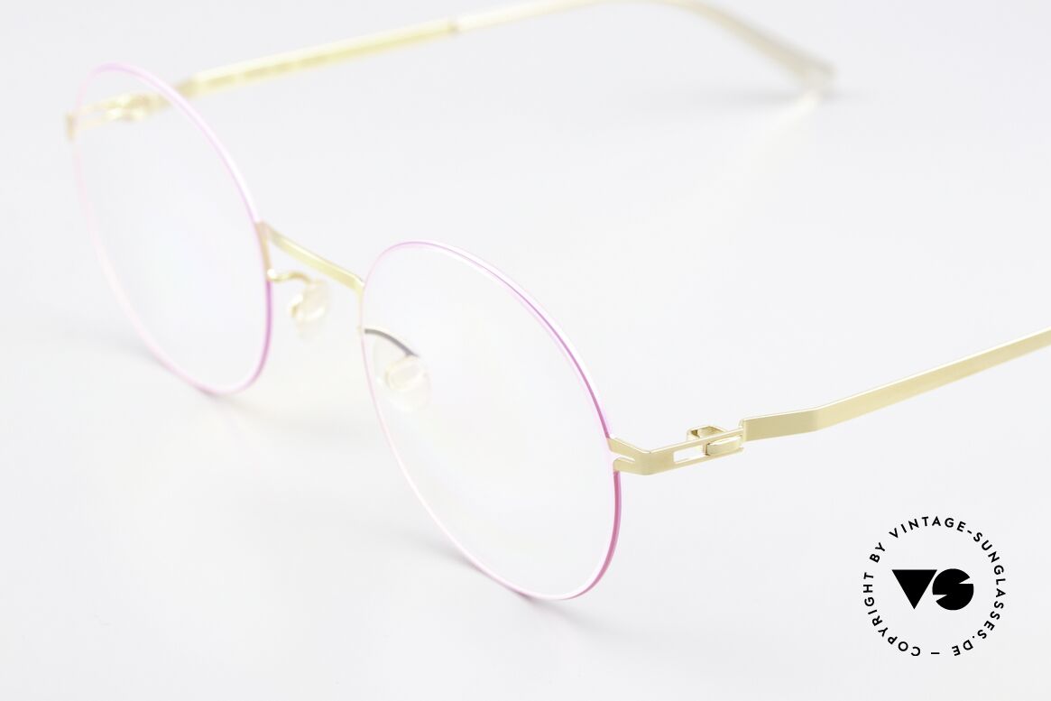 Mykita Kayo Frame Gold / Neon Pink, well-known top quality (handmade in Germany, Berlin), Made for Women