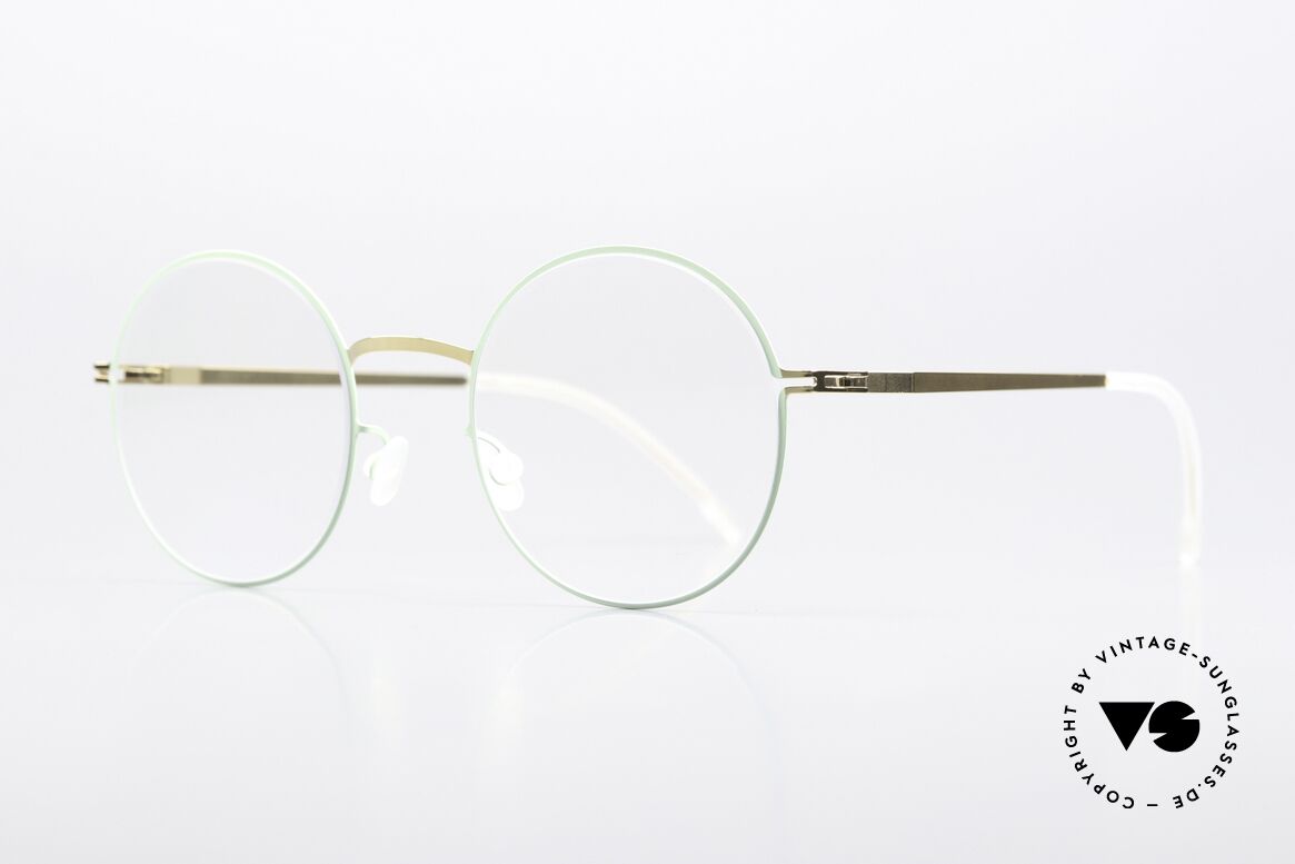 Mykita Pernilla Frame Gold / Aqua Green, color code 269: Gold / Aqua Green = ladies eyeglasses, Made for Women