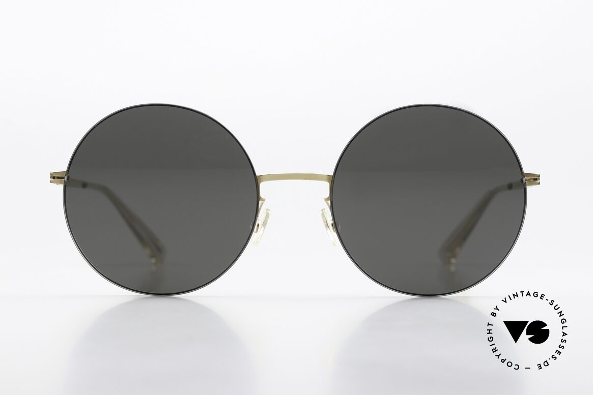 Mykita Yoko Big Round Sunglasses, round shades from the LESSRIM collection (2015-2019), Made for Women