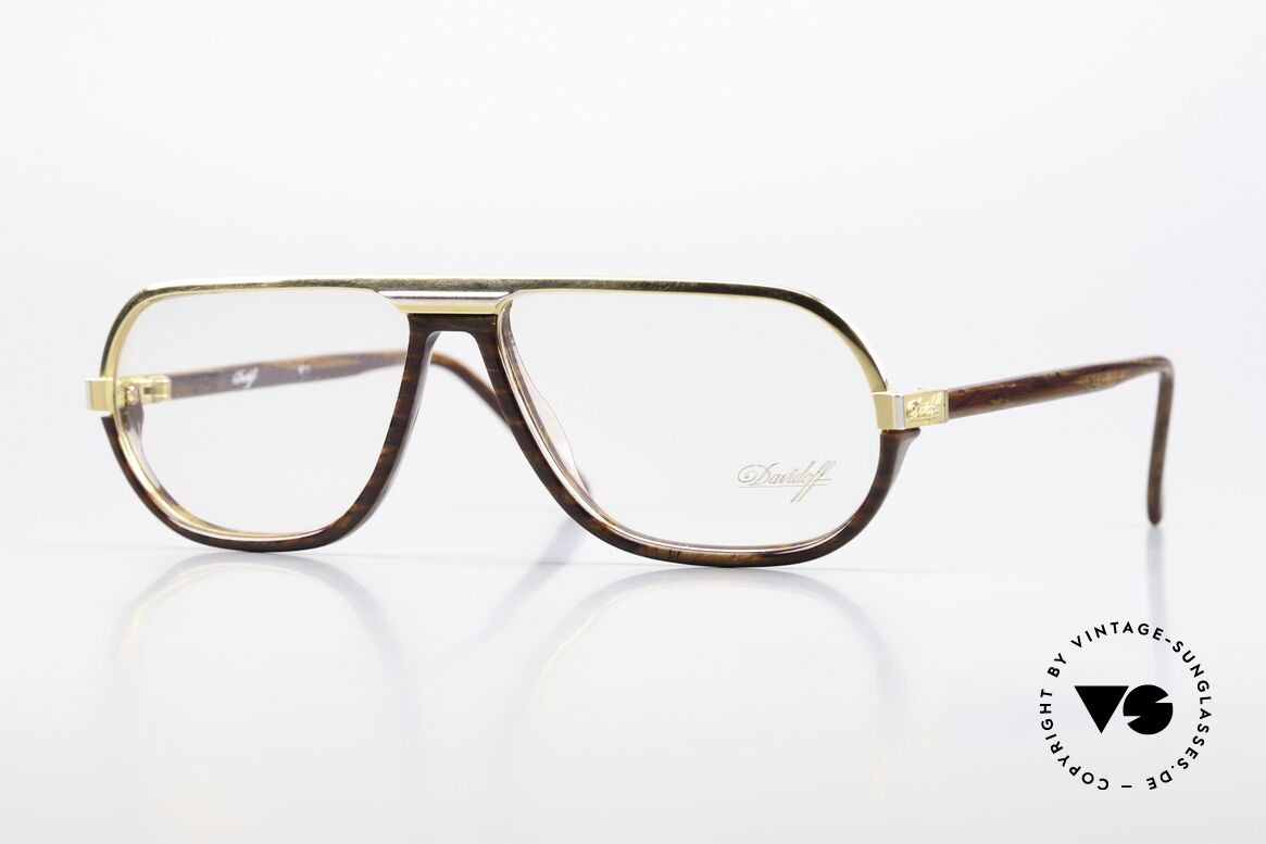 Davidoff 300 Noble 90's Men's Glasses, exquisite Davidoff men's eyeglass-frame from the 90's, Made for Men