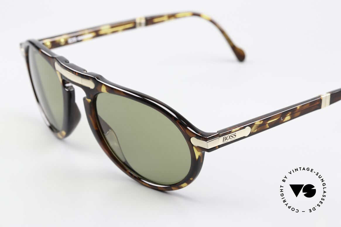 BOSS 5153 90's Folding Sunglasses, typical 'Optyl shine' - as brilliant as just produced, Made for Men