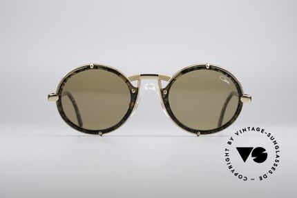 Cazal 644 Round 90's Sunglasses, finest quality from Passau, Bavaria (Germany), Made for Men and Women