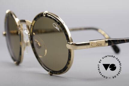 Cazal 644 Round 90's Sunglasses, unworn (like all our vintage eyewear by Cazal), Made for Men and Women