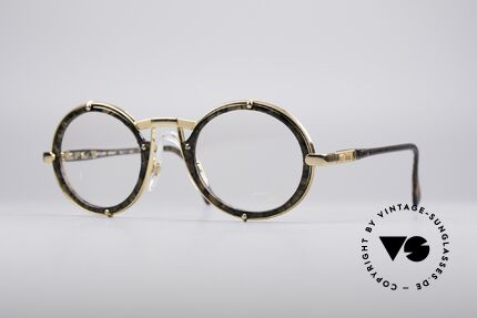 Cazal 644 Round 90's Eyeglasses, vintage Cazal eyeglasses from the early 1990's, Made for Men and Women