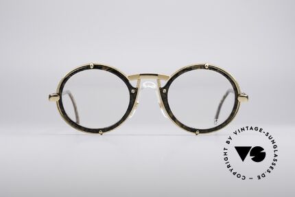 Cazal 644 Round 90's Eyeglasses, finest quality from Passau, Bavaria (Germany), Made for Men and Women