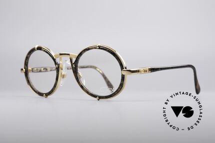 Cazal 644 Round 90's Eyeglasses, NO RETRO glasses, but original from 1990/91, Made for Men and Women