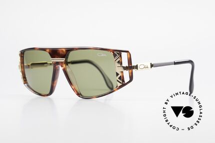 Cazal 874 90's Unisex Designer Shades, with many fancy design details (distinctive CAZAL), Made for Men and Women