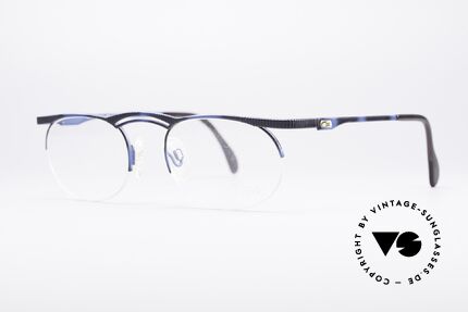 Cazal 755 True Vintage No Retro Frame, semi-rimless frame (extraordinary designer piece), Made for Men