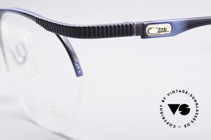 Cazal 755 True Vintage No Retro Frame, terrific frame finish / pattern in black-azure mat, Made for Men